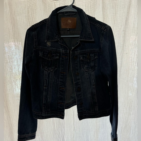 Cropped Denim Jacket - Picture 1 of 3